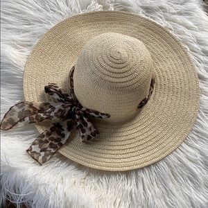Summer straw hat.